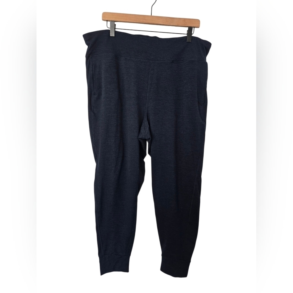 Athletic Works Navy Blue Jogger Pants Size XL